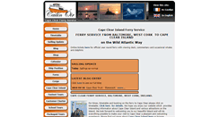 Desktop Screenshot of capeclearferry.info